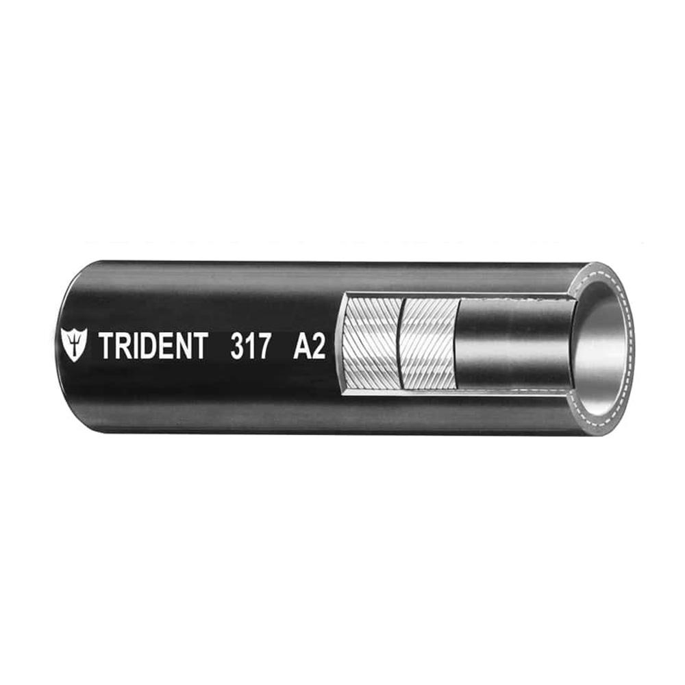 Trident marine fuel hose cross-section