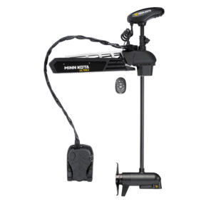 Minn Kota Ultrex trolling motor with remote and pedal.