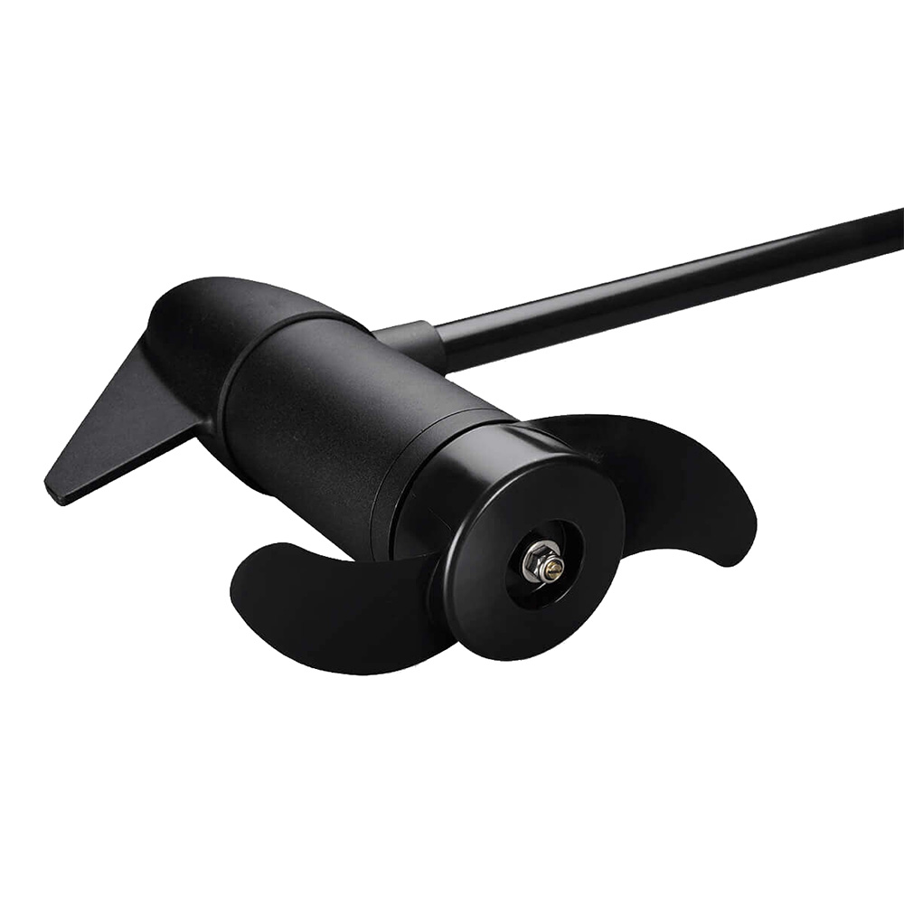 Black outboard motor propeller blade