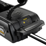 Black Terrova trolling motor close-up view
