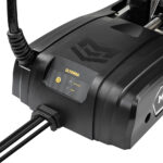 Black Ulterra electric motor with controls.
