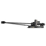 Minn Kota trolling motor with black design.