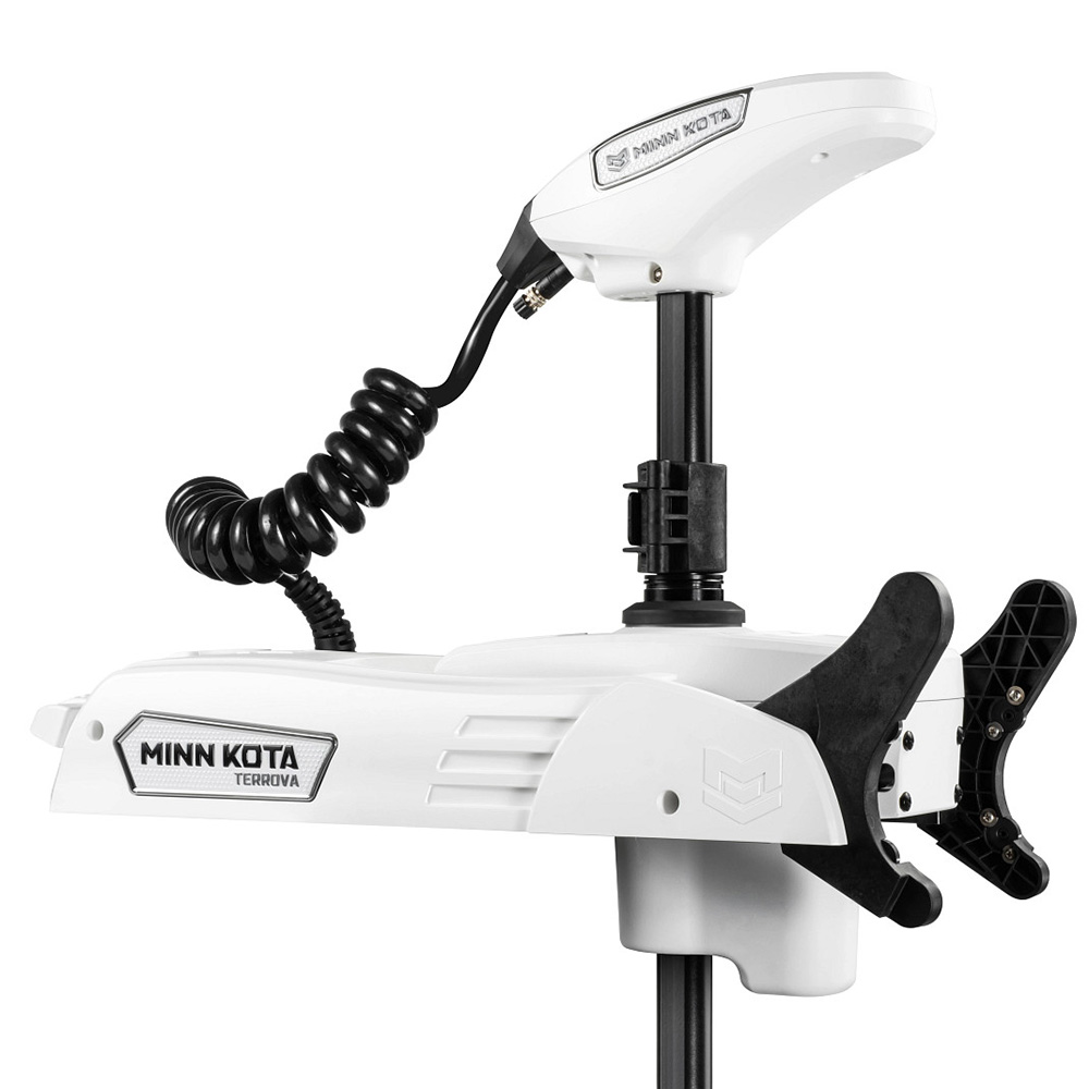 Minn Kota Terrova trolling motor in white
