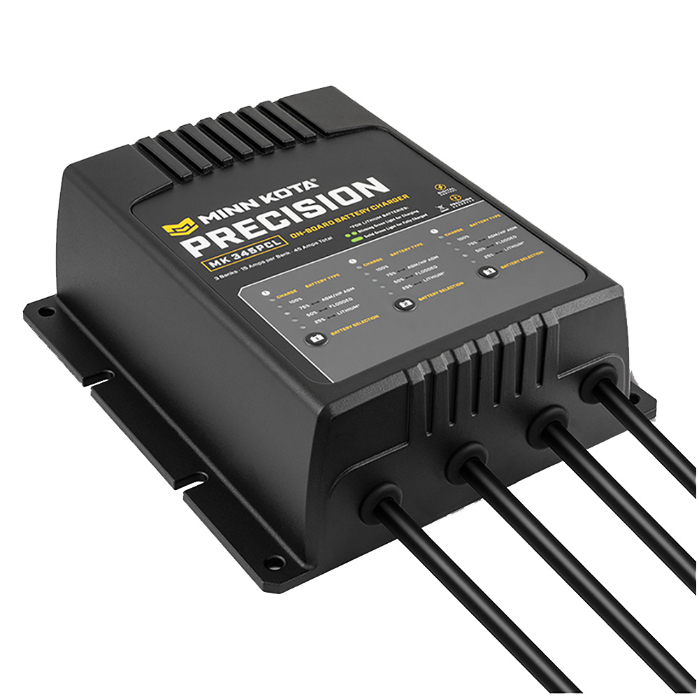 Minn Kota Precision battery charger, MK-345PCL model.