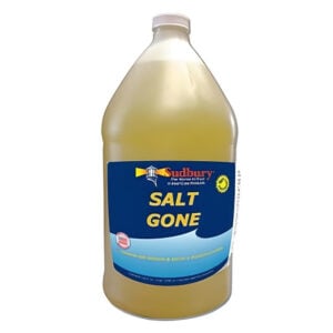 Sudbury Salt Gone gallon container for salt removal