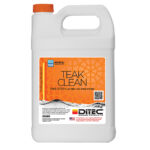 Teak Clean one-step cleaner and brightener container