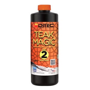 Ditec Teak Magic cleaner and brightener bottle