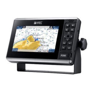 Marine GPS navigation system display