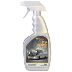 RV mildew cleaner spray bottle