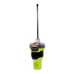 ACR beacon with antenna for emergency signaling.