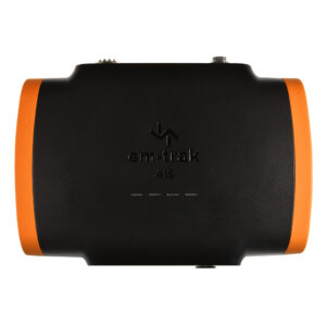 Em-trak AIS device with orange sides