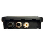 Close-up of electronic device connectors
