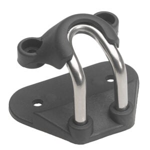 Stainless steel U-bolt deck hinge bracket