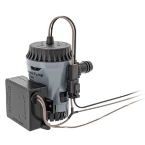 Johnson bilge pump with wiring and float switch
