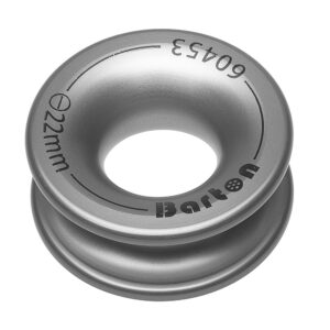 Machined metal ring spacer with 22mm diameter