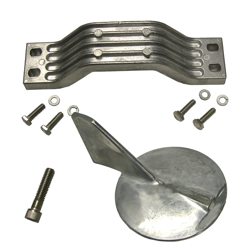Metal bracket, screws, and circular object