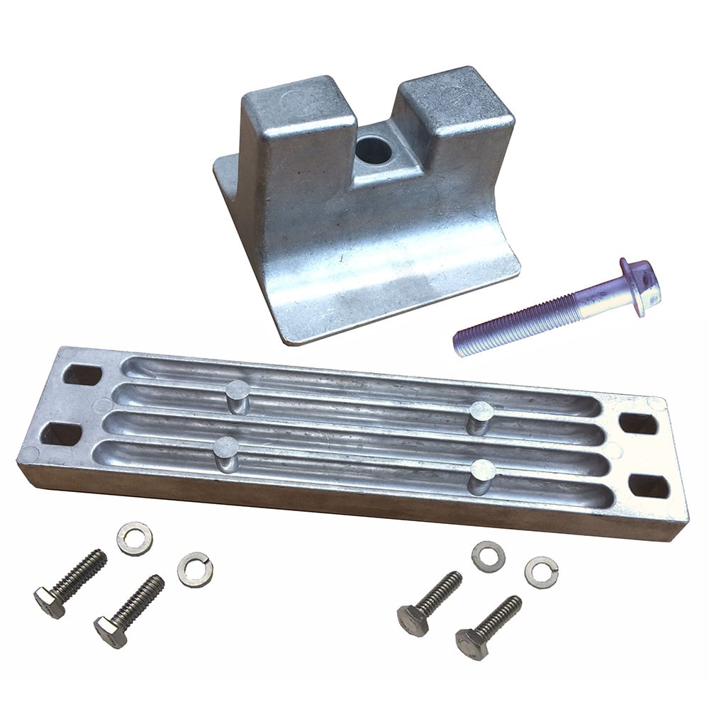 Aluminum fittings with bolts and washers set
