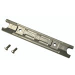 Metal bracket with screws, marked 'Do Not Paint'
