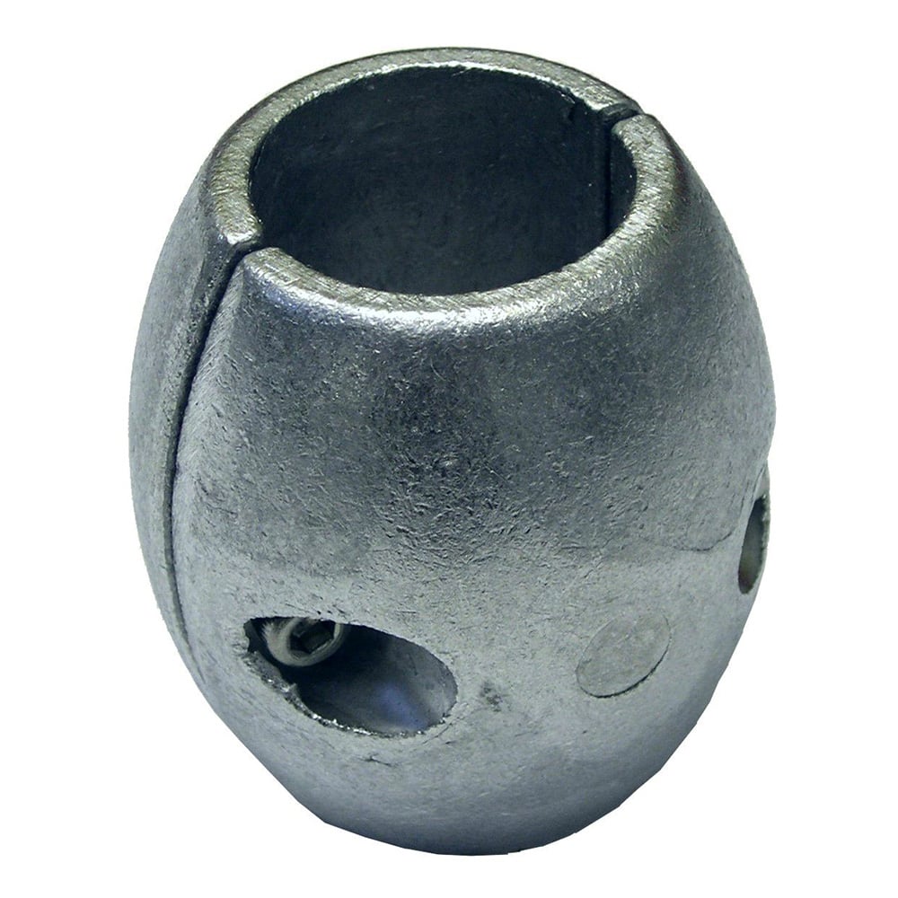 Metal shaft collar with set screws