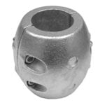 Galvanized metal rail connector with screws