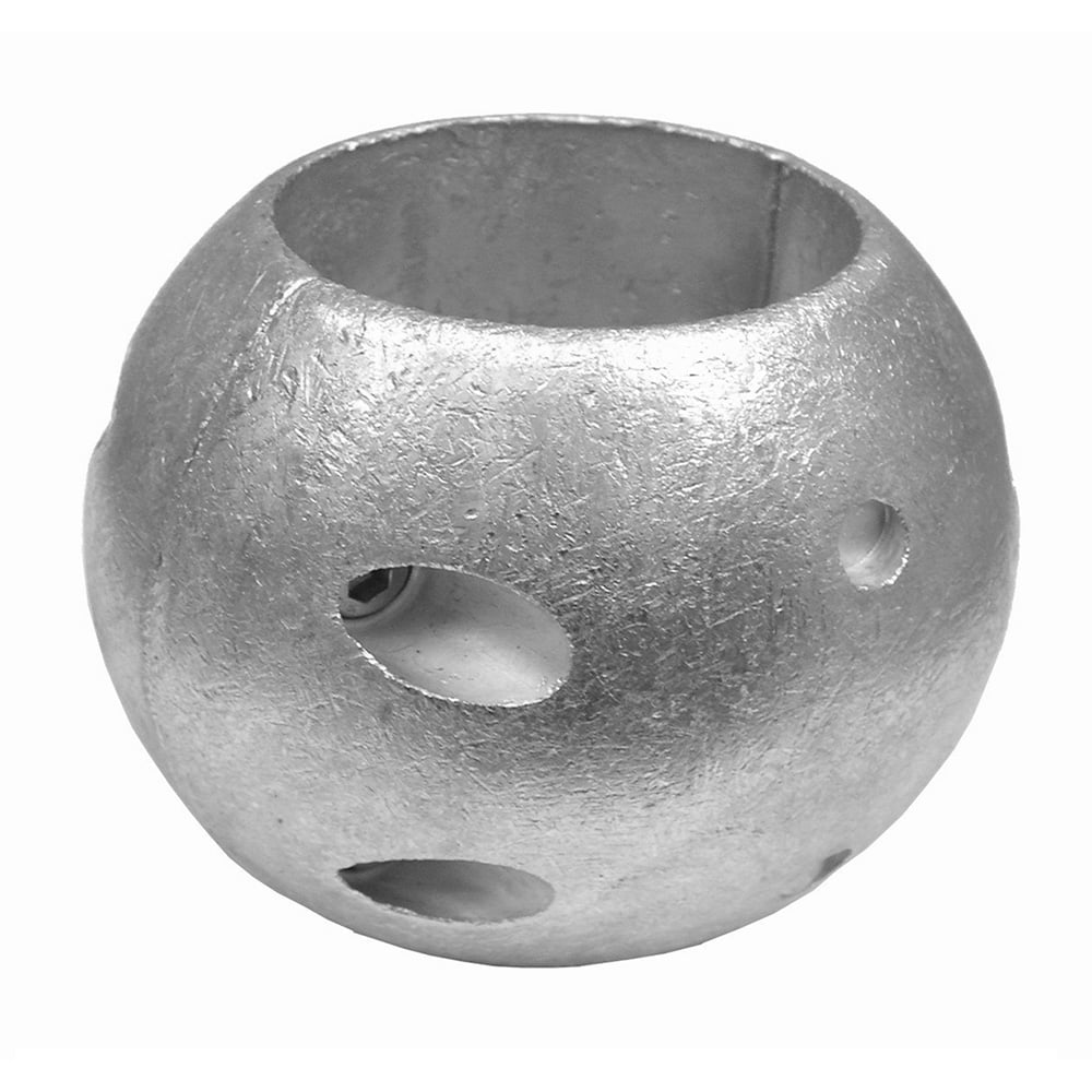 Round metal object with circular holes