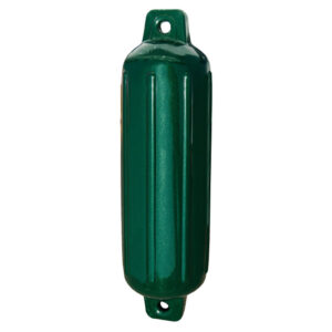 Green boat fender for marine use