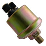 Pressure sensor with threaded connection, multicolored body.