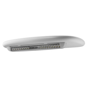 White LED light bar with sleek housing