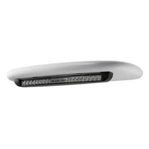 Black Oak LED light bar under white canopy