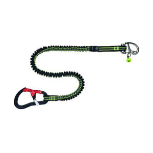 Safety lanyard with carabiner and snap hook