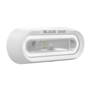 White Black Oak LED light pod