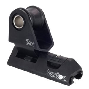 Black Barton +25 sailing block fitting