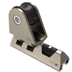 Metal sliding door roller assembly with pulley wheel