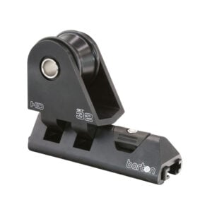 Black Barton HD 32 sailing pulley block