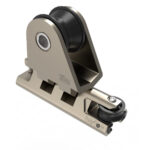 Metal sliding door roller trolley assembly