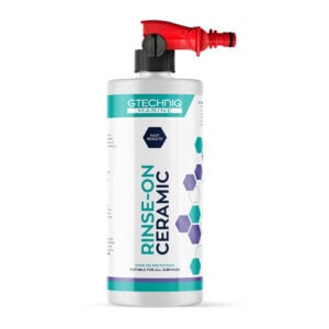 Gtechniq Marine Rinse-On Ceramic bottle with hose attachment