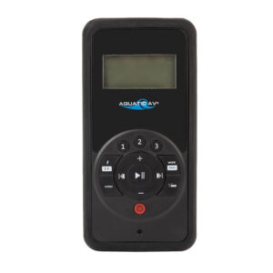 Aquatic AV waterproof remote control with LCD screen
