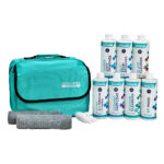 Gtechniq Marine cleaning kit with bottles and bag