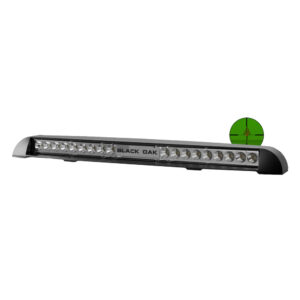 Black Oak LED light bar with spot optics
