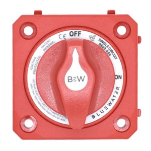 Red Blue Sea battery disconnect switch