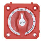 Red Blue Sea battery disconnect switch