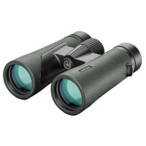 Green Vantage binoculars with large objective lenses