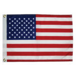 United States flag with stars and stripes