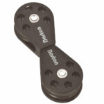 Barton double pulley block sailing hardware