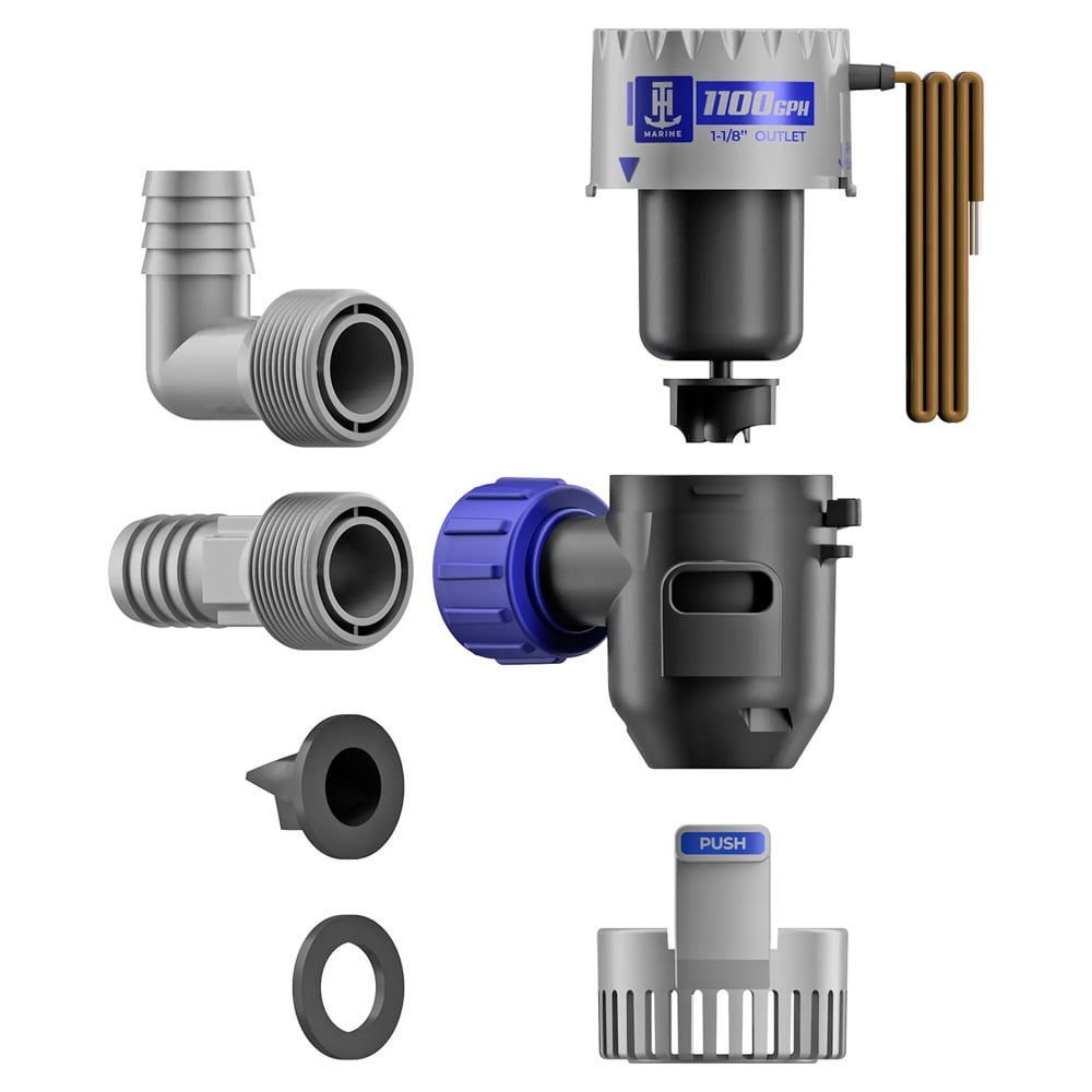 1100 GPH marine bilge pump parts