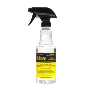 Spray bottle of adhesive and sealant remover