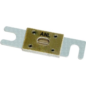 ANL automotive fuse isolated on white background