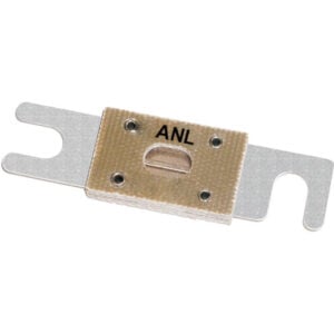 ANL automotive fuse with metal terminals