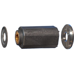 Boat propeller hub and washers assembly