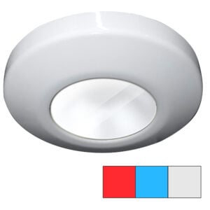 White recessed ceiling light fixture trim